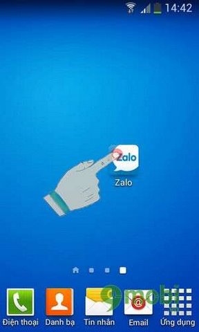 Cách vào phòng chat Zalo trên Android