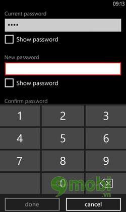 Phương thức bảo mật trên Windows Phone 8.1